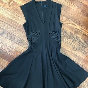 French Connection Black Fit and Flare